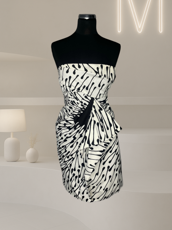 Gucci S/S 2008 strapless dress