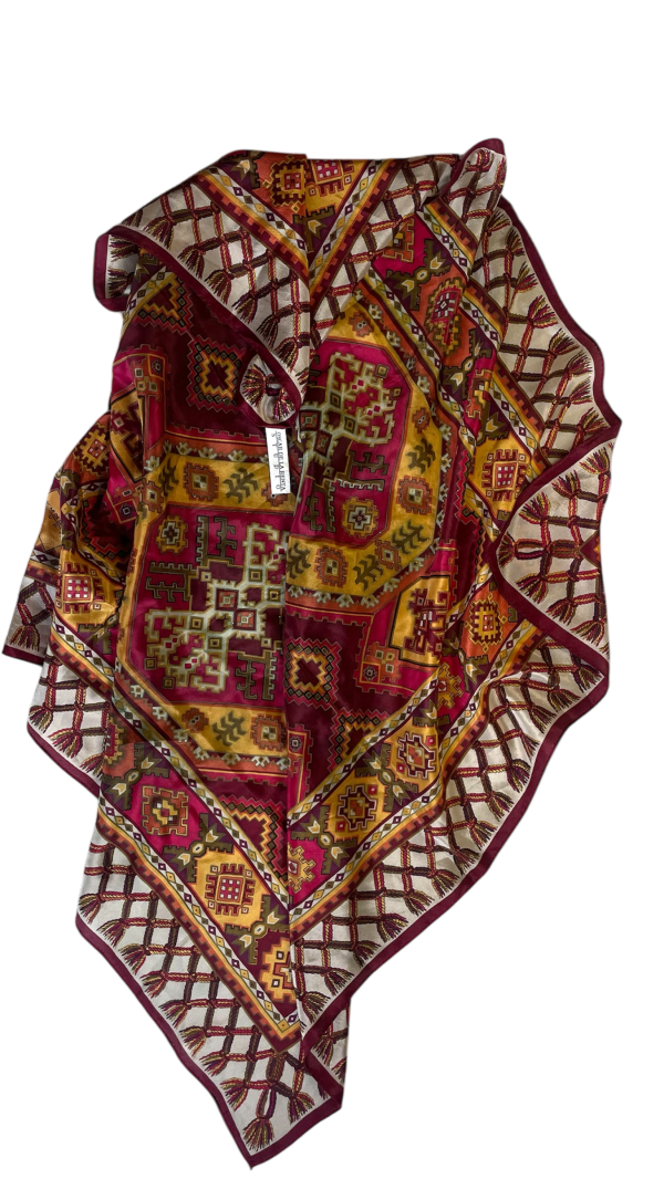 Oscar de la Renta Studio vintage silk scarf