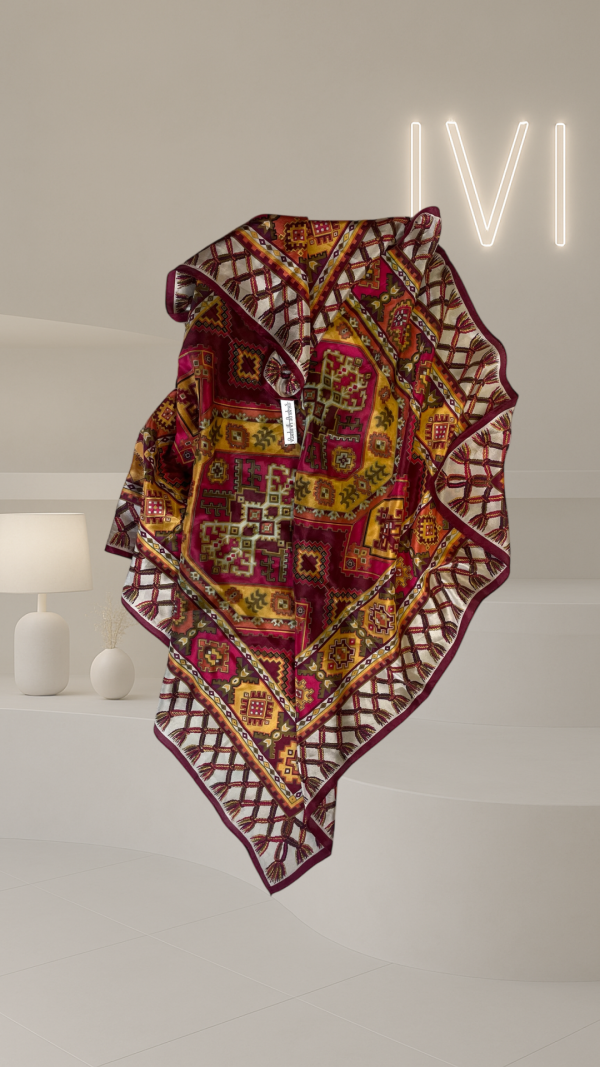 Oscar de la Renta Studio vintage silk scarf