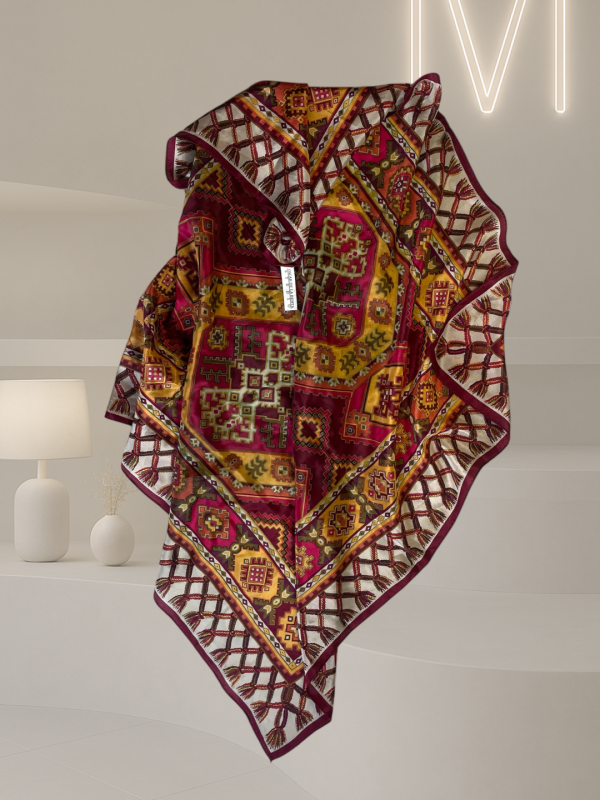 Oscar de la Renta Studio vintage silk scarf